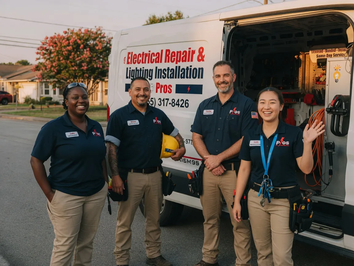 Licensed Electrician company in Eros, LA